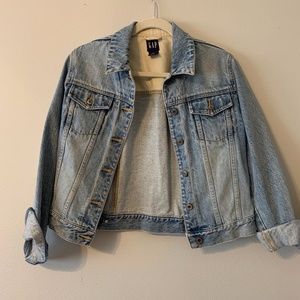 Light wash jean jacket